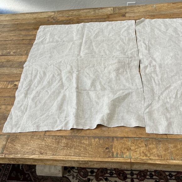 King Linens Pillow Shams Set of 2 (23x 29.5) 100% Linen - Picture 8 of 9